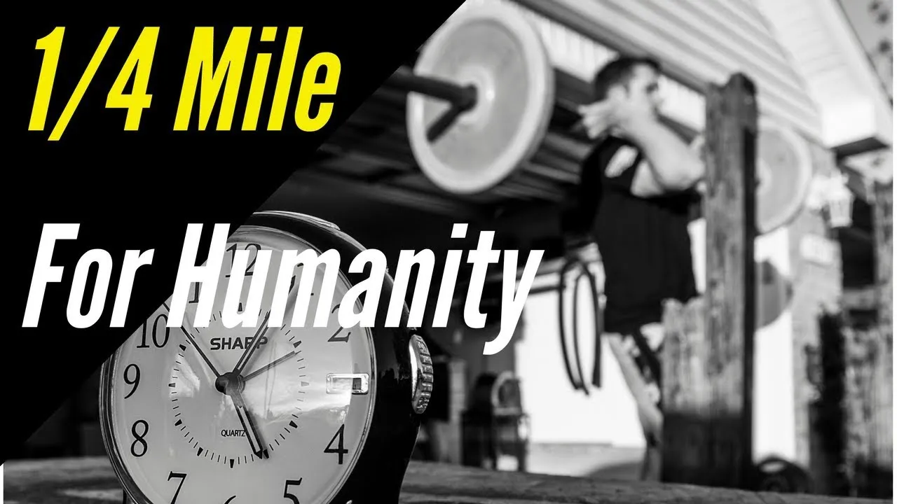 Quarter Mile for Humanity: Meet Yourself Saturday workout video
