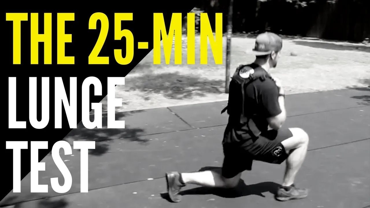 25-Minute Lunge Test: Meet Yourself Saturday workout video